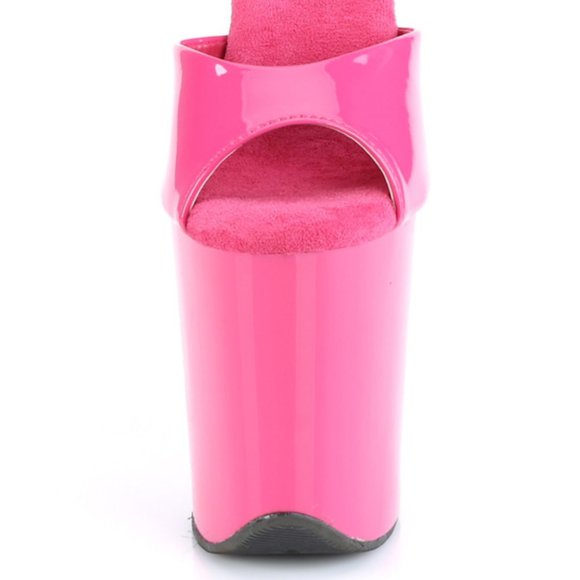 Peep Toe Platform High Heel Shoes - Picture 2 of 4